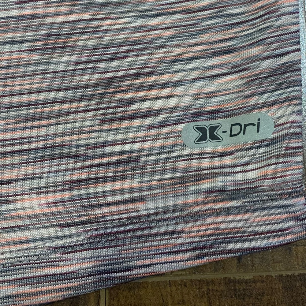 RBX X-Dri Workout 🏋️‍♀️ Tee Pink & Grey - Picture 5 of 7